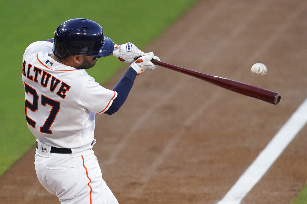 APTOPIX ALCS Rays Astros Baseball
